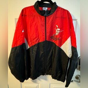 VTG UNLV Runnin‎ Rebels NCAA Jacket Large Full Zip Apex One Varsity LG Football
